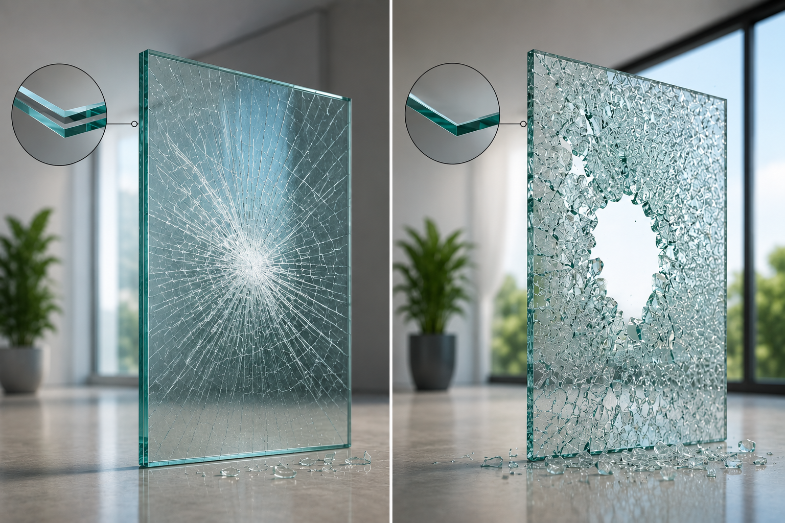 Vidro laminado ou temperado: Quando aplicar?